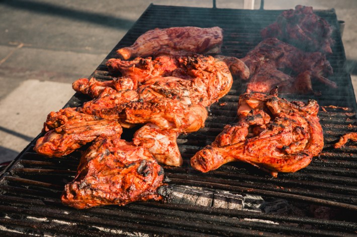 Pollo asado at La Cañada Taqueria in Los Angeles, CA