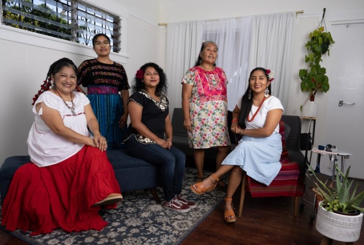 Members and leaders of CIELO, a non-profit dedicated to the rights of Indigenous communities in L.A.