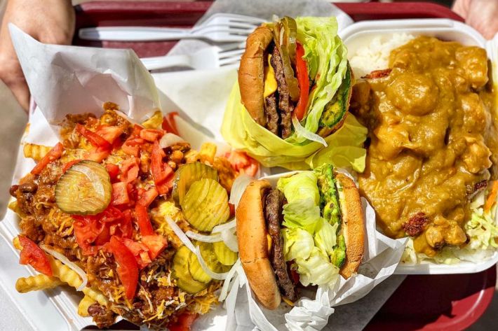 Avocado cheeseburgers, chili cheese fries and more.