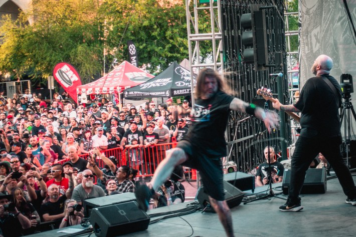 Madball playing Punk Rock Bowling in 2025.